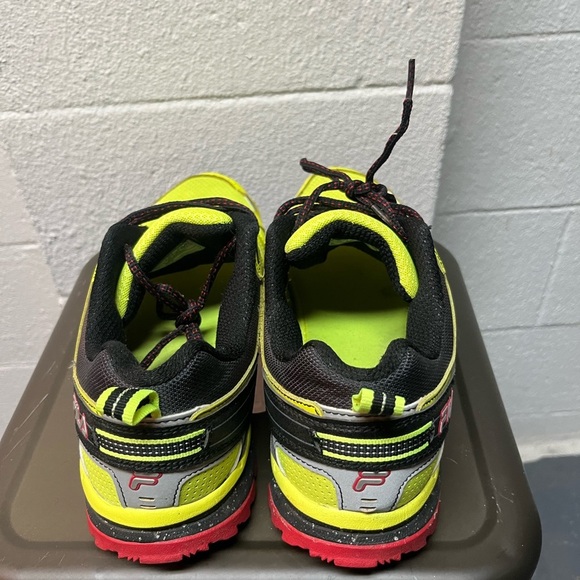Fila TKO-TR 4.0 Lightweight Trail Running Shoes yellow size 10.5 - Picture 4 of 7
